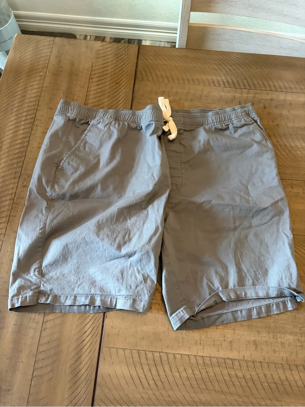 Goodfellow & Co Gray Elastic Drawstring Athletic Shorts